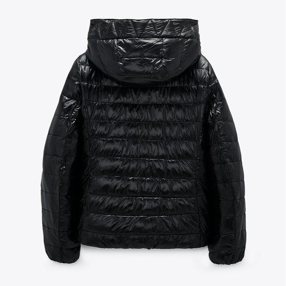 Zara Reversible Padded Jacket - Black - XL - Picture 3 of 9